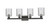 Arcadia Four Light Bath Vanity (716-4W-BK-G112)