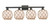 Innovations - 716-4W-BK-G121-8RW - Four Light Bath Vanity - Arcadia - Matte Black