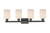 Arcadia Four Light Bath Vanity (716-4W-BK-G341)