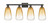 Innovations - 716-4W-BK-G480-6AM - Four Light Bath Vanity - Arcadia - Matte Black