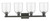 Arcadia Four Light Bath Vanity (716-4W-BK-G558-6CL)