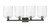 Arcadia Four Light Bath Vanity (716-4W-BK-G559-8SDY)