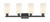 Arcadia Four Light Bath Vanity (716-4W-BK-G801)