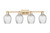 Innovations - 716-4W-CB-G292 - Four Light Bath Vanity - Arcadia - Champagne Bronze
