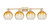 Innovations - 716-4W-CB-G483-8AM - Four Light Bath Vanity - Arcadia - Champagne Bronze