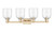 Arcadia Four Light Bath Vanity (716-4W-CB-G558-6CL)