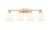 Innovations - 716-4W-CB-G558-6GWH - Four Light Bath Vanity - Arcadia - Champagne Bronze