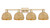 Innovations - 716-4W-CB-RBD-8-NAT - Four Light Bath Vanity - Arcadia - Champagne Bronze