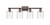 Innovations - 716-4W-OB-G1113 - Four Light Bath Vanity - Arcadia - Oil Rubbed Bronze