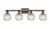 Innovations - 716-4W-OB-G122C-6CL - Four Light Bath Vanity - Arcadia - Oil Rubbed Bronze