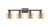 Innovations - 716-4W-OB-G128-6 - Four Light Bath Vanity - Arcadia - Oil Rubbed Bronze