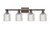 Innovations - 716-4W-OB-G559-5CL - Four Light Bath Vanity - Arcadia - Oil Rubbed Bronze