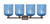 Arcadia Four Light Bath Vanity (716-4W-OB-G559-8BL)
