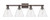 Innovations - 716-4W-OB-GBC-84 - Four Light Bath Vanity - Arcadia - Oil Rubbed Bronze
