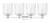 Arcadia Four Light Bath Vanity (716-4W-PC-G559-8SDY)