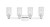 Arcadia Four Light Bath Vanity (716-4W-PC-G804)