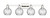 Innovations - 716-4W-PN-G1215-6 - Four Light Bath Vanity - Arcadia - Polished Nickel