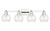 Innovations - 716-4W-PN-G124-6 - Four Light Bath Vanity - Arcadia - Polished Nickel