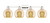 Innovations - 716-4W-PN-G128-8 - Four Light Bath Vanity - Arcadia - Polished Nickel