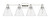 Innovations - 716-4W-PN-GBC-84 - Four Light Bath Vanity - Arcadia - Polished Nickel