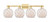Innovations - 716-4W-SG-G121-8RW - Four Light Bath Vanity - Arcadia - Satin Gold
