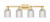 Innovations - 716-4W-SG-G559-5CL - Four Light Bath Vanity - Arcadia - Satin Gold