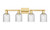 Innovations - 716-4W-SG-G559-5SDY - Four Light Bath Vanity - Arcadia - Satin Gold