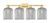 Innovations - 716-4W-SG-G559-8SM - Four Light Bath Vanity - Arcadia - Satin Gold