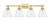 Innovations - 716-4W-SG-GBC-84 - Four Light Bath Vanity - Arcadia - Satin Gold