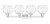 Arcadia Four Light Bath Vanity (716-4W-SN-G1215-8)