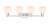 Arcadia Four Light Bath Vanity (716-4W-SN-G121-6)