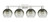 Innovations - 716-4W-SN-G483-8SL - Four Light Bath Vanity - Arcadia - Brushed Satin Nickel