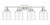 Innovations - 716-4W-SN-G558-6CL - Four Light Bath Vanity - Arcadia - Brushed Satin Nickel