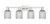 Innovations - 716-4W-SN-G559-5SM - Four Light Bath Vanity - Arcadia - Brushed Satin Nickel