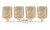 Arcadia Four Light Bath Vanity (716-4W-SN-G559-8ME)