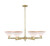 Innovations - 716-6CR-AB-G131 - Six Light Chandelier - Arcadia - Antique Brass