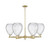 Innovations - 716-6CR-AB-G372 - Six Light Chandelier - Arcadia - Antique Brass