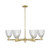 Innovations - 716-6CR-AB-G382 - Six Light Chandelier - Arcadia - Antique Brass