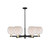 Innovations - 716-6CR-BAB-G121-8RW - Six Light Chandelier - Arcadia - Black Antique Brass