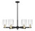 Innovations - 716-6CR-BAB-G342 - Six Light Chandelier - Arcadia - Black Antique Brass