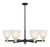 Innovations - 716-6CR-BAB-G381 - Six Light Chandelier - Arcadia - Black Antique Brass