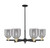 Innovations - 716-6CR-BAB-G558-6SM - Six Light Chandelier - Arcadia - Black Antique Brass
