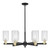 Innovations - 716-6CR-BAB-G804 - Six Light Chandelier - Arcadia - Black Antique Brass