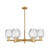 Innovations - 716-6CR-BB-G292 - Six Light Chandelier - Arcadia - Brushed Brass