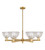 Innovations - 716-6CR-BB-G422 - Six Light Chandelier - Arcadia - Brushed Brass