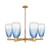 Innovations - 716-6CR-BB-G480-6SB - Six Light Chandelier - Arcadia - Brushed Brass