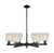 Innovations - 716-6CR-BK-G2511 - Six Light Chandelier - Arcadia - Matte Black
