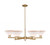 Innovations - 716-6CR-CB-G131 - Six Light Chandelier - Arcadia - Champagne Bronze