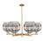Innovations - 716-6CR-CB-G556-10SM - Six Light Chandelier - Arcadia - Champagne Bronze