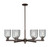 Innovations - 716-6CR-OB-G257 - Six Light Chandelier - Arcadia - Oil Rubbed Bronze